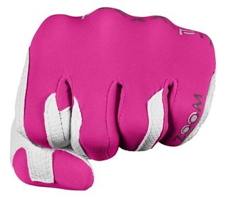 Zoom Zoom Weather gant de golf femme, blanc/fuchsia