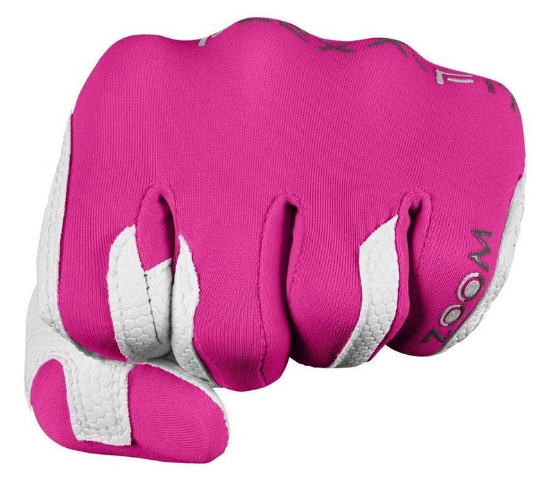 Zoom Zoom Weather gant de golf femme, blanc/fuchsia