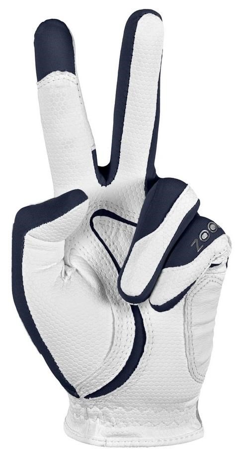 Zoom Zoom Weather gant de golf femme, blanc/marine