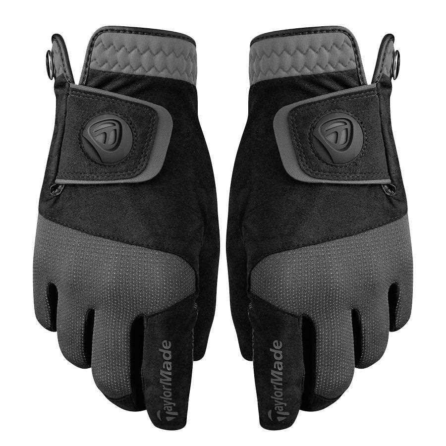 TaylorMade Rain Control gants de golf homme, noir