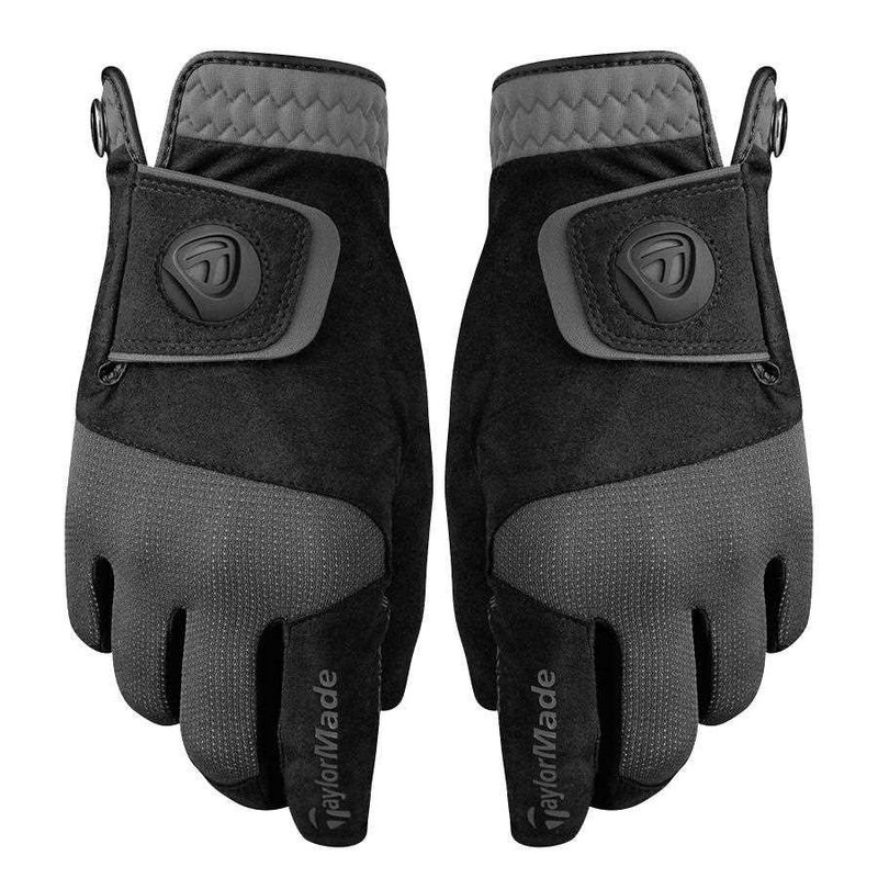 TaylorMade Rain Control gants de golf homme, noir