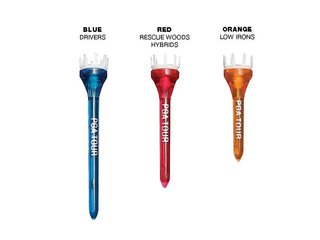 PGA Tour Booster Tees 50mm/62mm/78mm, 24 tees