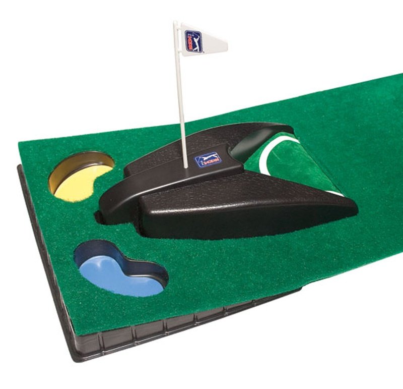 PGA Tour Tapis de putting avec retour automatique 1,83m