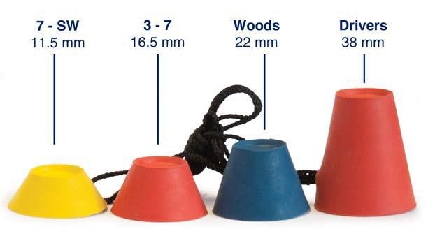 PGA Tour Winter Tees tés de golf, 4 pièces