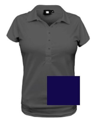 Tony Trevis ladies polo, bleu foncé