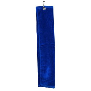 Longridge Blank Luxury Three Fold serviette de golf bleue