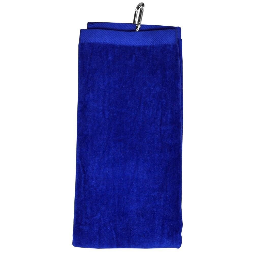 Longridge Blank Luxury Three Fold serviette de golf bleue