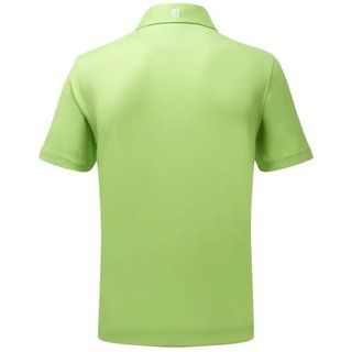 FootJoy Stretch Pique Solid polo homme, lime
