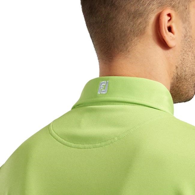 FootJoy Stretch Pique Solid polo homme, lime