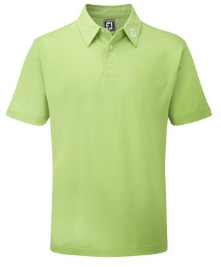 FootJoy Stretch Pique Solid polo homme, lime