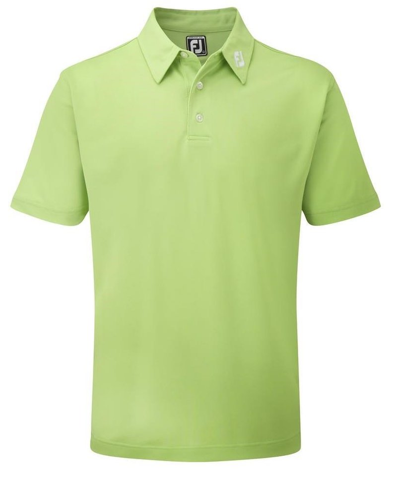 FootJoy Stretch Pique Solid polo homme, lime