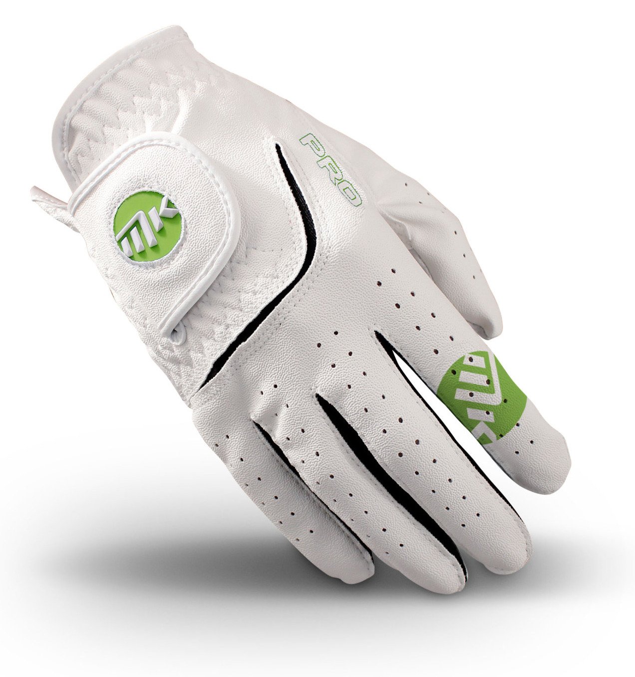 MKids MKids All Weather gant de golf junior, blanc/citron vert