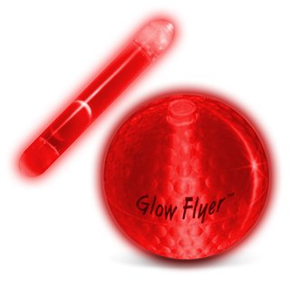 Masters Golf Glow Flyer balles de golf (pack de 50)