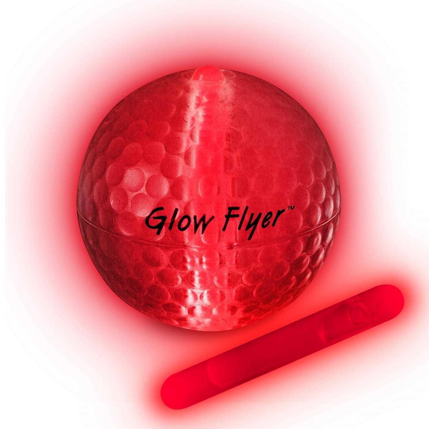 Masters Glow Flyer balles de golf, rouges