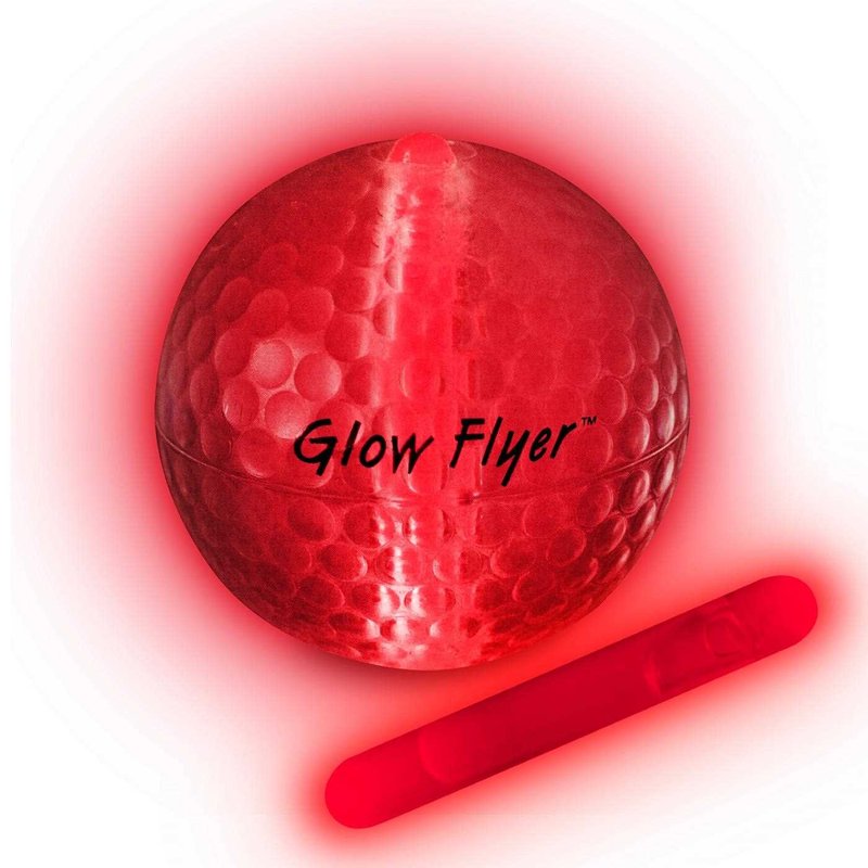 Masters Glow Flyer balles de golf, rouges
