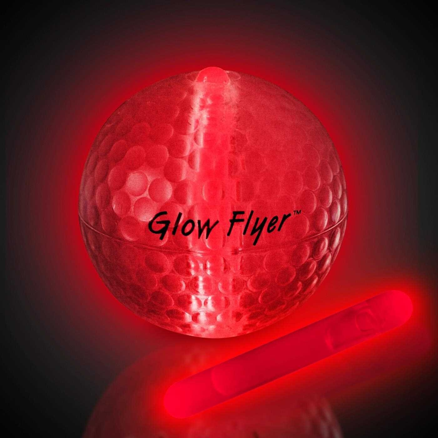 Masters Glow Flyer balles de golf, rouges