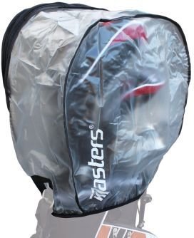Masters Raincover with Zip, noir/transparent