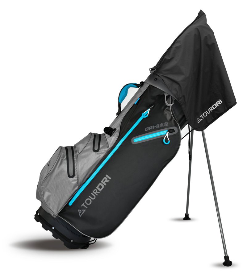 Masters Golf TourDri 2-in-1 serviette de sac & serviette, noir