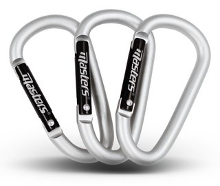 Masters Golf Carabiner Connector accessoire, argenté
