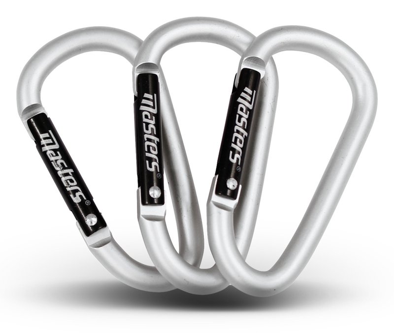 Masters Golf Carabiner Connector accessoire, argenté