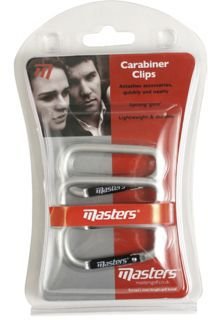 Masters Golf Carabiner Connector accessoire, argenté
