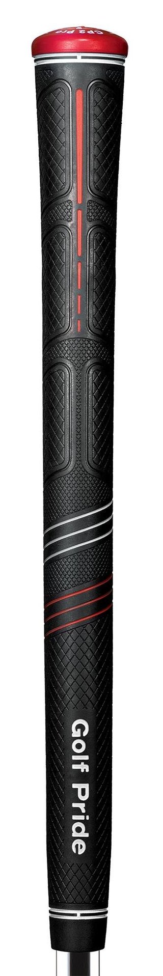 Golf Pride CP2 Pro grip, STANDARD, noir/rouge