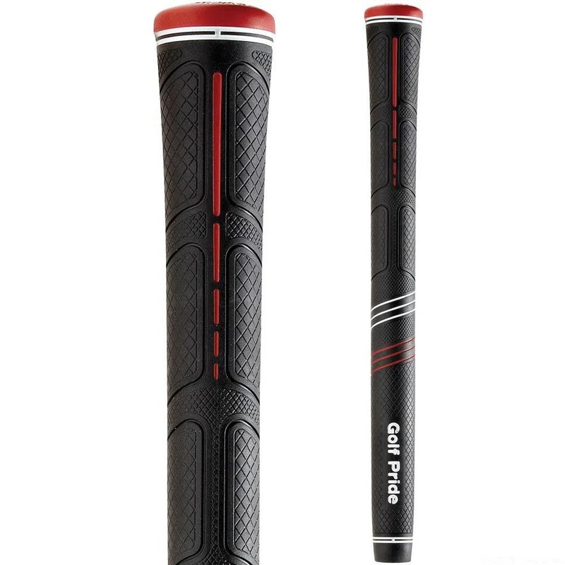 Golf Pride CP2 Pro grip, STANDARD, noir/rouge