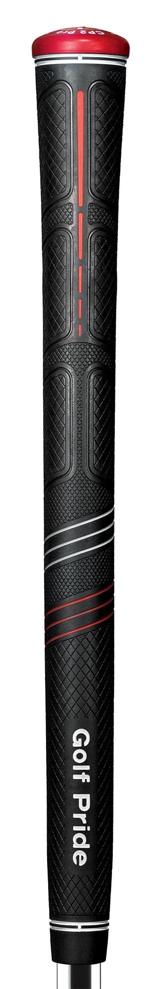 Golf Pride CP2 Pro grip, STANDARD, noir/rouge