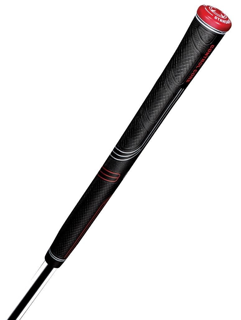 Golf Pride CP2 Pro grip, STANDARD, noir/rouge
