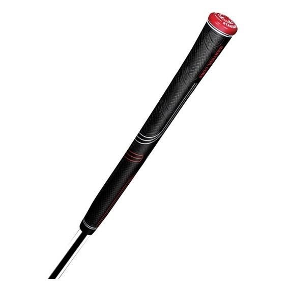 Golf Pride CP2 Pro grip MIDSIZE, noir/rouge