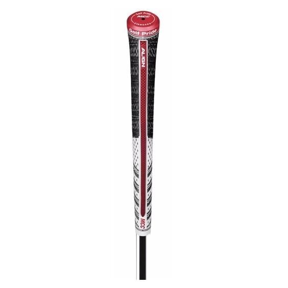 Golf Pride MCC Classic Align grip MIDSIZE, blanc/rouge/noir