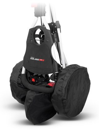 Masters Golf Trolley Wheel Covers (3 pack) accessoires de chariot, noir