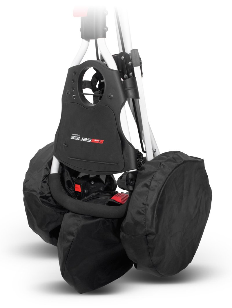 Masters Golf Trolley Wheel Covers (3 pack) accessoires de chariot, noir