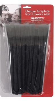 Masters Golf Deluxe Graph couvre-fers 4-Sw, noir
