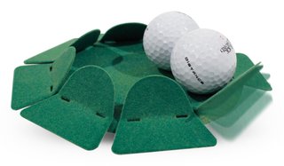 Masters Golf Putting Cup Green Baize aide à la mise