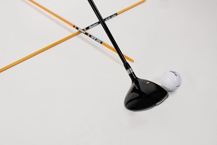 Masters Golf Masters Drill-Stix Training Alignment Rods 2pc Lime Green