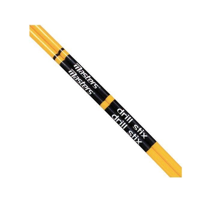 Masters Golf Masters Drill-Stix Tiges d'alignement d'entraînement, 2pc, jaune