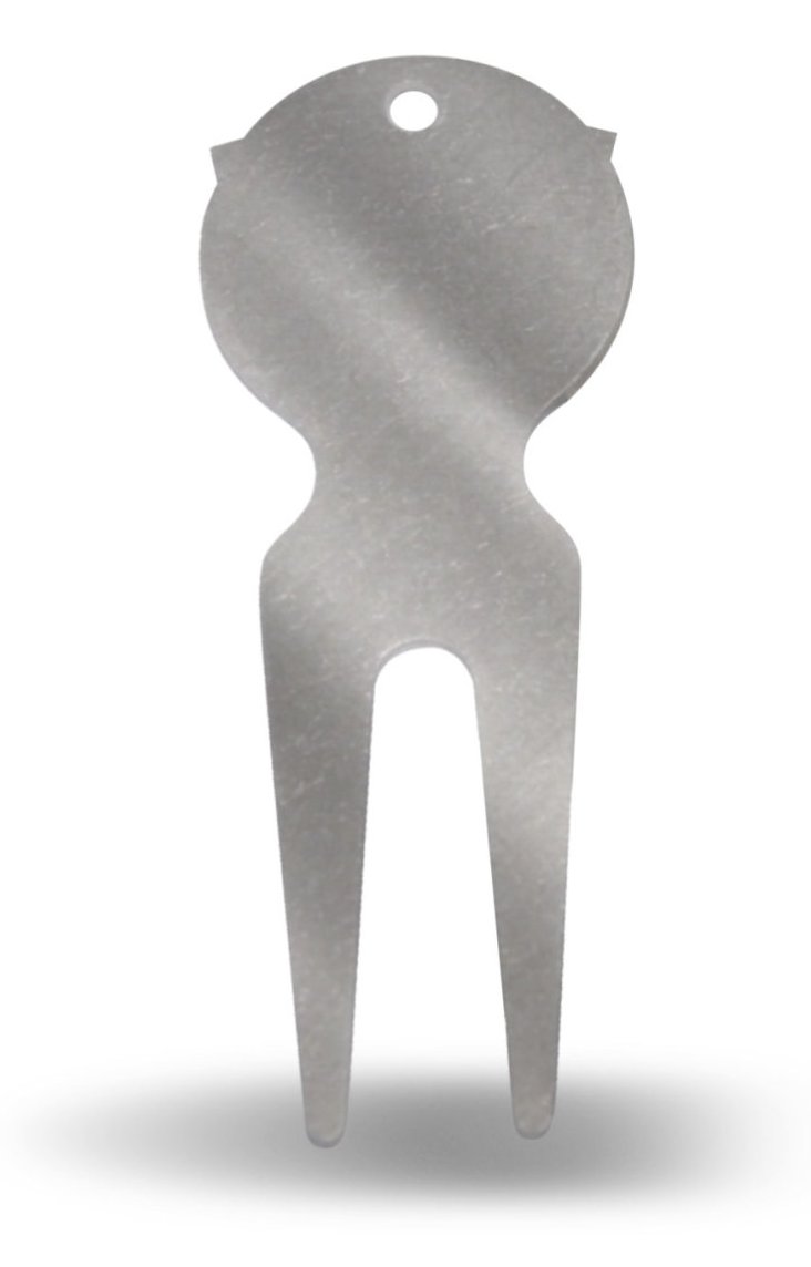 Masters Golf Aluminium Pitchforks 100pack fourchettes de divot, argentées