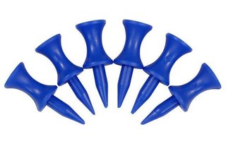 Masters Graduated Castle tees en plastique 37mm (1 1/2"), 30 tees, bleus