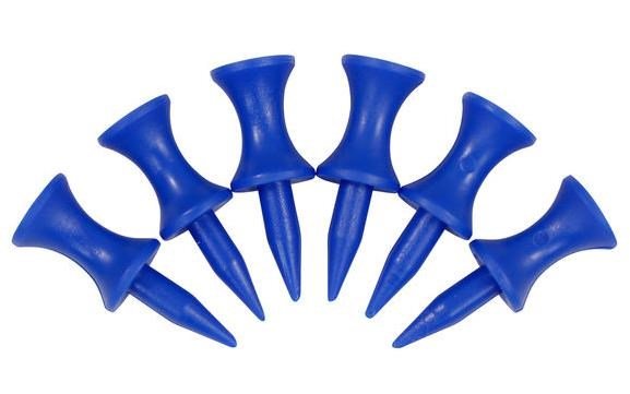 Masters Graduated Castle tees en plastique 37mm (1 1/2"), 30 tees, bleus