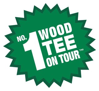 Pride Professional Tee System Prolength Yellow tees en bois 69mm (2 3/4"), 100 tees