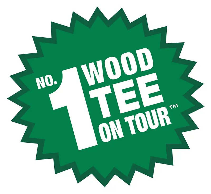 Pride Professional Tee System Prolength Yellow tees en bois 69mm (2 3/4"), 100 tees