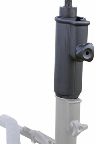 Masters Golf Umbrella Holder Extender accessoire de chariot, noir
