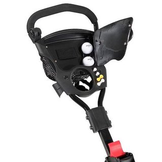 Masters 5 Series chariot de golf manuel, noir