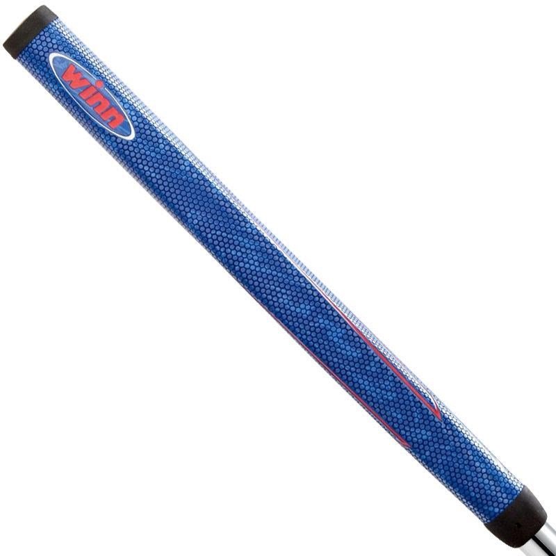 Winn Excel Tour pistol putter grip, bleu