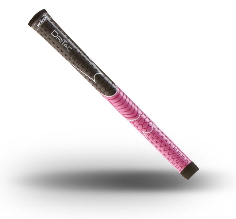 Winn Dri-Tac WinnDry grip, gris/rose, femme
