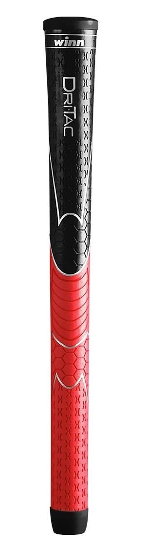 Winn Dri-Tac grip noir/rouge STANDARD