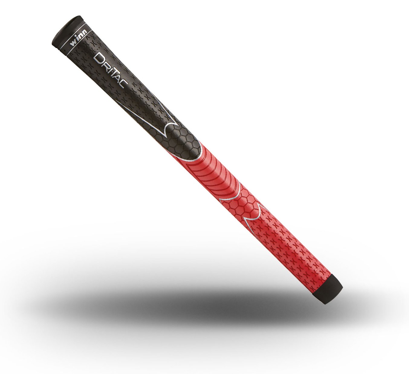 Winn Dri-Tac grip noir/rouge STANDARD