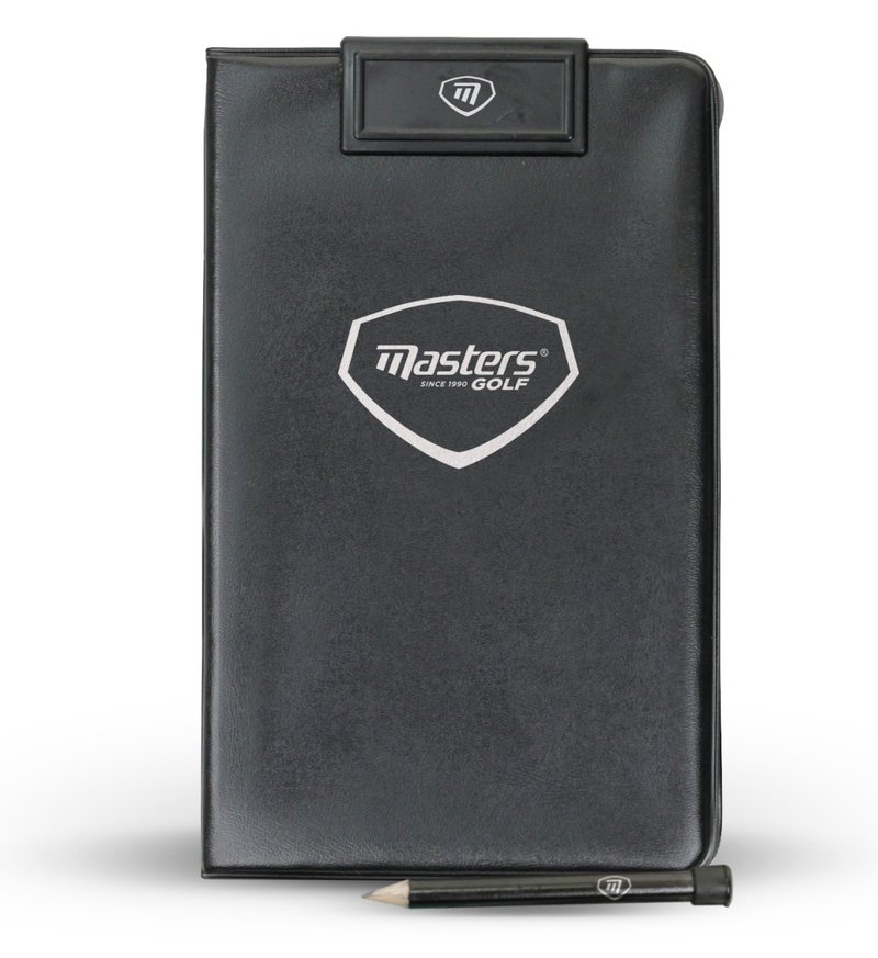 Masters Golf Score Card Holder, noir