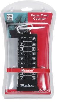 Masters Score Card Counter, noir